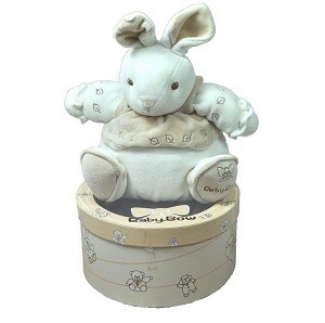 BABY BOW PL&Uuml;SCHTIER IN GESCHENKBOX - MODELL 8