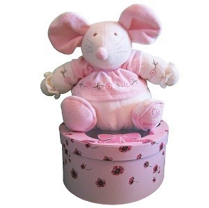 BABY BOW PL&Uuml;SCHTIER IN GESCHENKBOX - MODELL 11