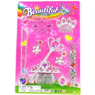 Wunderschönes Schmuck-Set auf Karte (6-tlg.)