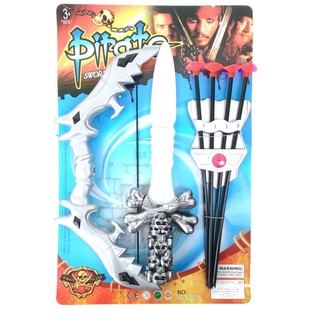 7-teiliges Pfeil und Bogen Spielset (6 St.)