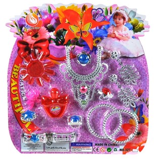 Gro&szlig;es Schmuckset auf Karte 30 cm (6 Stk.)
