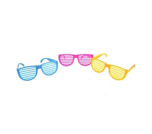 Kinder Shutter Shades Brillen Gitterbrillen (24 Stk.)