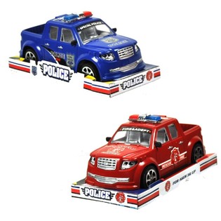 Polizeiauto auf Blisterkarte (12er-Pack)