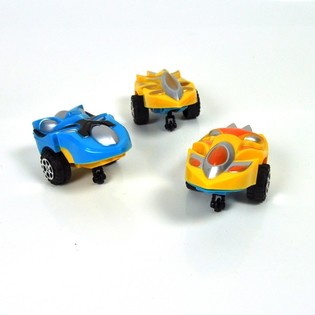 Drück- und Fahr-Spielzeugauto 9 cm (14 Stk.)