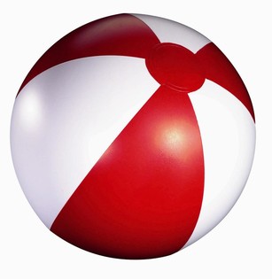 WASSERBALL ROT / WEISS (12p.)