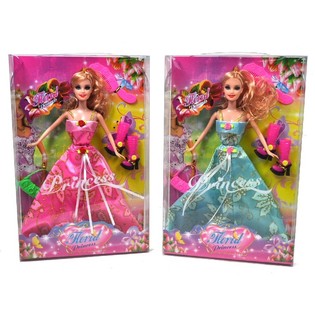 DOLL mit Zubeh&ouml;r - (. 2st) FLOWERS PRINCESS
