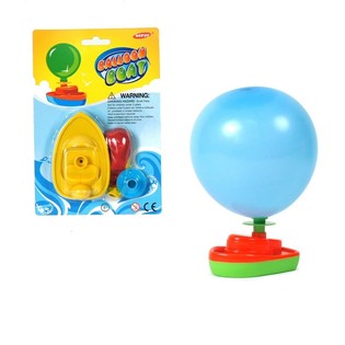 Luftballon-Boot auf Karte (6er-Set)